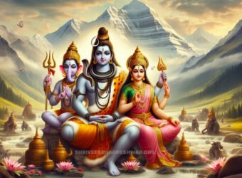 Shiva, Ganesha & Parvati - The story of Ganesh Chaturthi