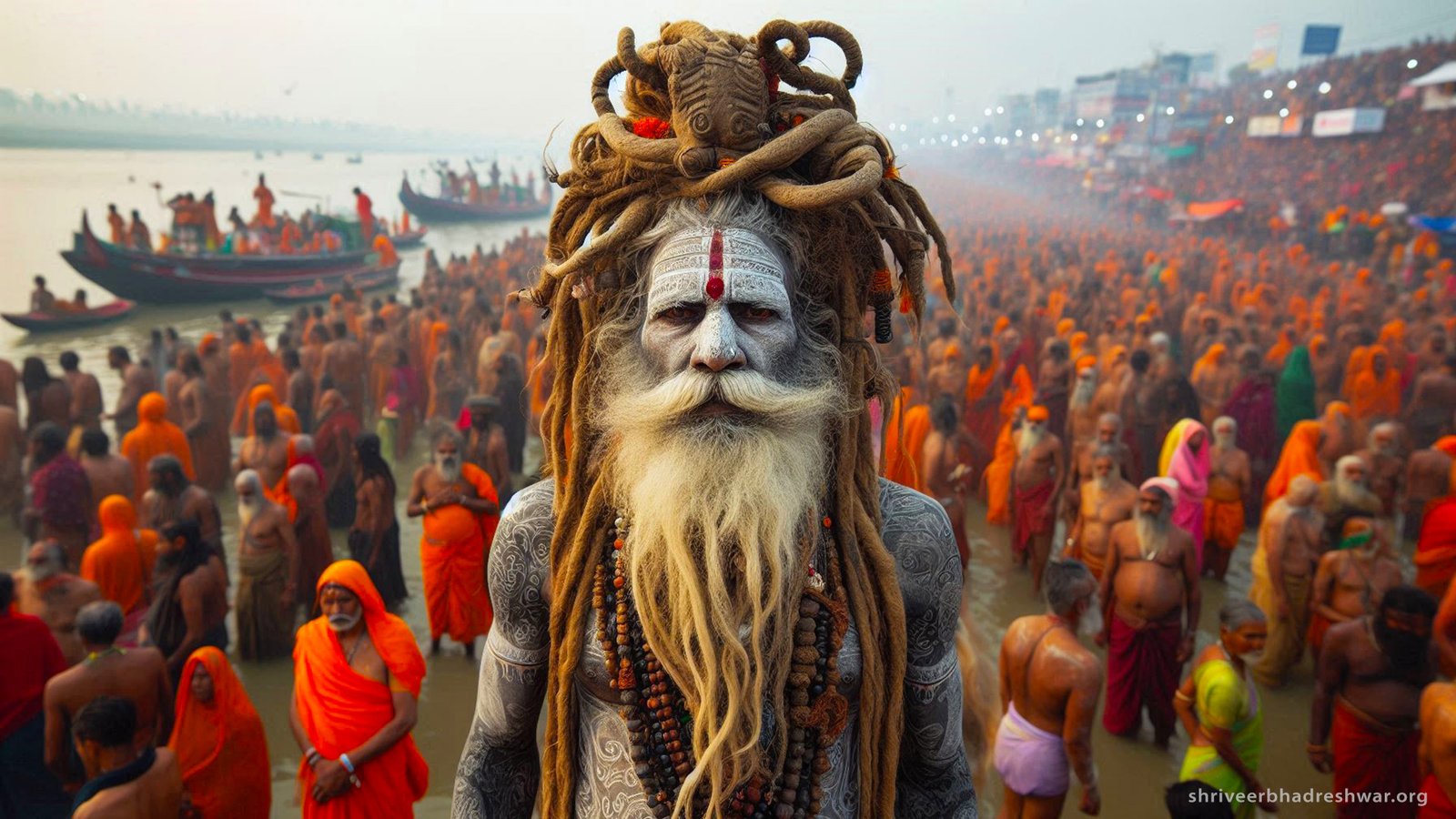 Naga sadhus at Maha Kumbh 2025